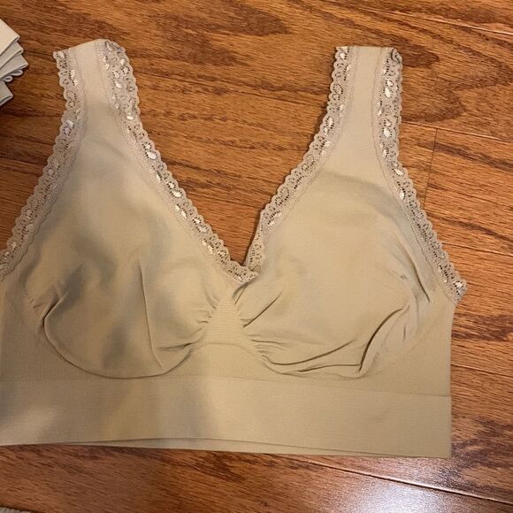 Rhonda Shear Ahh four pack Size Small Shapewear Bra all nude color - Picture 7 of 7